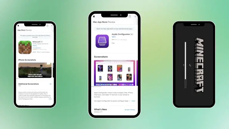 Install Minecraft on Minecraft in iPhone 768x432 1