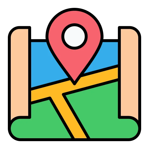 map location