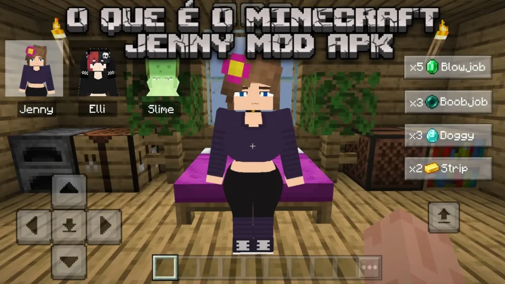 O que e o Minecraft Jenny MOD APK